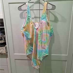 Stoney Clover Lane by target 18w tie dye bathing suit